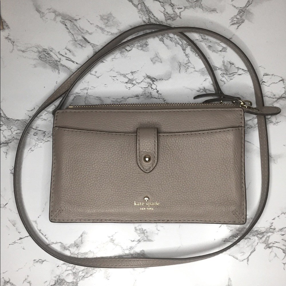 Kate spade crossbody leather bag